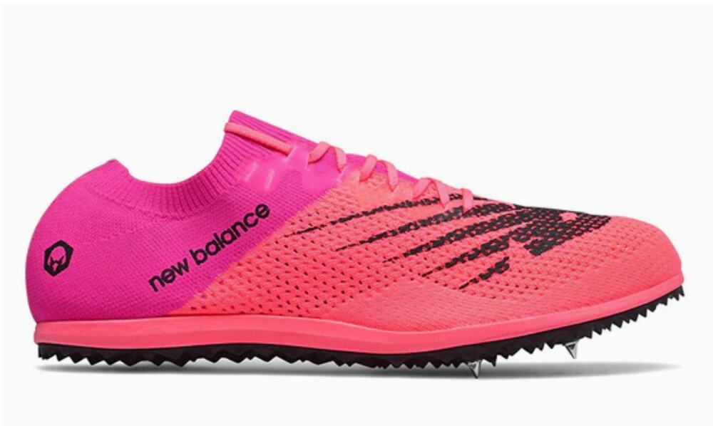 New Balance Men's Track Shoes Size 8 Style # ULD5KPP7 Guava/Peony Running